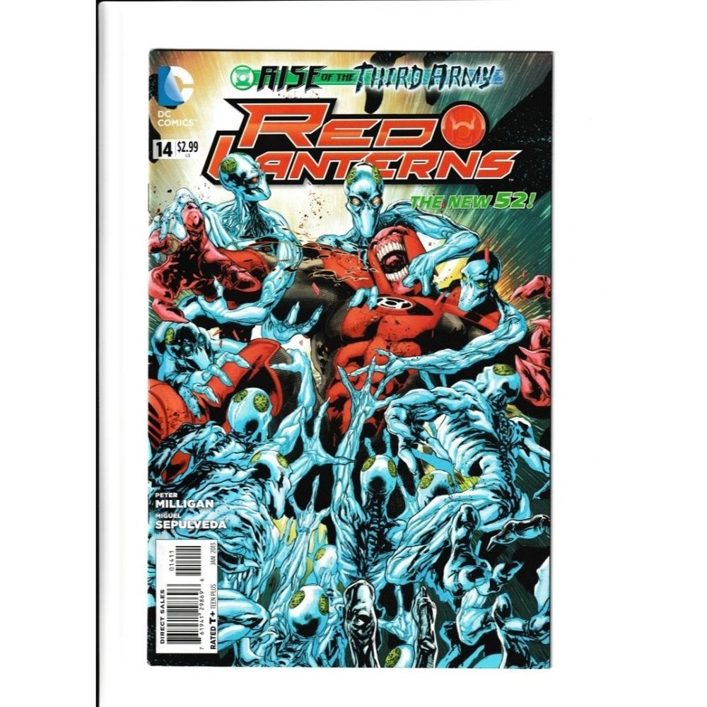 DC Comic Red Lanterns Rise Of The Army #14 The New 52! Comic Book